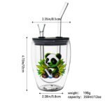 Double Wall Tumblers CH0004 | Exclusive Smoking Pipe & Reusable Glass Set