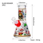 Glass Beaker TM081003 | 20-Piece Complete Smoking Kit with Quartz Banger - Image 7