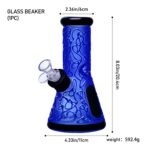 Glass Beaker TM082101: Complete Smoking Kit with Premium Accessories - Image 2