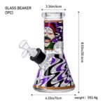 Glass Beaker TM081004 | Complete 20-Piece Kit with Quartz Banger & More - Image 3