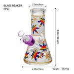 Glass Beaker TM081007 Smoking Kit - Complete 20-Piece Set - Image 3