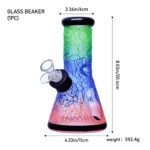 Glass Beaker TM082102: Durable and Stylish Water Pipe for Your Smoke Kit - Image 5