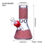 Buy Glass Beaker TM083003 - Complete 20-Piece Smoking Kit - Image 5