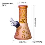 Premium Glass Beaker TM088202 Water Pipe Gift Set - Image 4