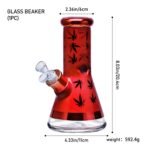 Premium Glass Beaker TM088203 Water Pipe Gift Set - Image 3
