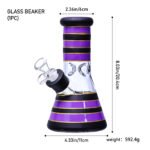 Glass Beaker TM082001 Smoking Kit: High-Quality 20-Piece Set - Image 4