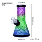 Glass Beaker TM082102: Durable and Stylish Water Pipe for Your Smoke Kit - Image 4