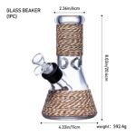 Buy Glass Beaker TM083003 - Complete 20-Piece Smoking Kit - Image 4