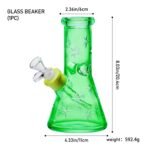 Glass Beaker TM085203: High-Quality, Durable Water Pipe for Ultimate Smoking Experience - Image 5