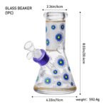 High-Quality Glass Beaker TM081008 - Ultimate Smoking Kit with 20 Items - Image 5