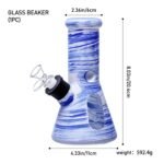 Glass Beaker TM086501 Smoking Kit – Complete Set with Premium Accessories - Image 3