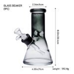 Glass Beaker Smoke Box TM080001 | Complete 20-Piece Smoking Kit - Image 3