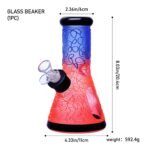 Glass Beaker TM082102: Durable and Stylish Water Pipe for Your Smoke Kit - Image 2