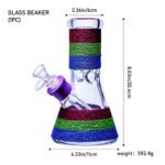 Premium KTOO Smoke Box with Glass Beaker TM083001 – Complete Smoking Kit - Image 2