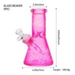 Glass Beaker TM085201 Smoking Kit | High-Quality Glass Water Pipe Included - Image 3