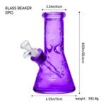 Glass Beaker TM085203: High-Quality, Durable Water Pipe for Ultimate Smoking Experience - Image 3