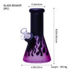 Buy Glass Beaker TM086001 Water Pipe | Complete Smoking Kit with Premium Accessories - Image 6