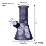 Glass Beaker TM088001 Smoke Box | Complete 20-in-1 Smoking Kit - Image 3