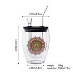 Double Wall Tumblers CH0006 | Exclusive Smoking Pipe & Glass Set - Image 5