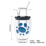 Double Wall Tumblers CH0007 | Exclusive Smoking Pipe & Glass Set - Image 4