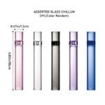 Assorted Glass Chillum PB4004 | Classic Smoker’s Travel Kit with Accessories - Image 7