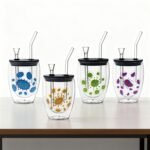 Double Wall Tumblers CH0007 | Exclusive Smoking Pipe & Glass Set - Image 3