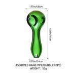 Assorted Hand Pipe PB4002 | Classic Smoker’s Travel Kit with Glass Pipe - Image 6