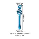 Assorted Nectar Straw NC2020 | Travel-Friendly Wax & Dry Dab Kit - Image 2