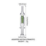 Assorted Nectar Straw NC1001 | Portable Wax & Dab Collector Kit - Image 6