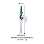 Assorted Nectar Straw NC1018 | Compact Travel-Ready Wax & Dab Kit - Image 3