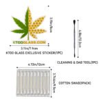 Assorted Nectar Straw NC1018 | Compact Travel-Ready Wax & Dab Kit - Image 9