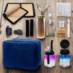All-in-One Smokers' Traveling Bag TB02001 with 19 Premium Tools
