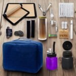 Smokers' Traveling Bag TB11001 | Complete 19-Piece Voyager Kit