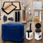 Smokers' Traveling Bag TB30001 | Complete 19-Piece Voyager Kit