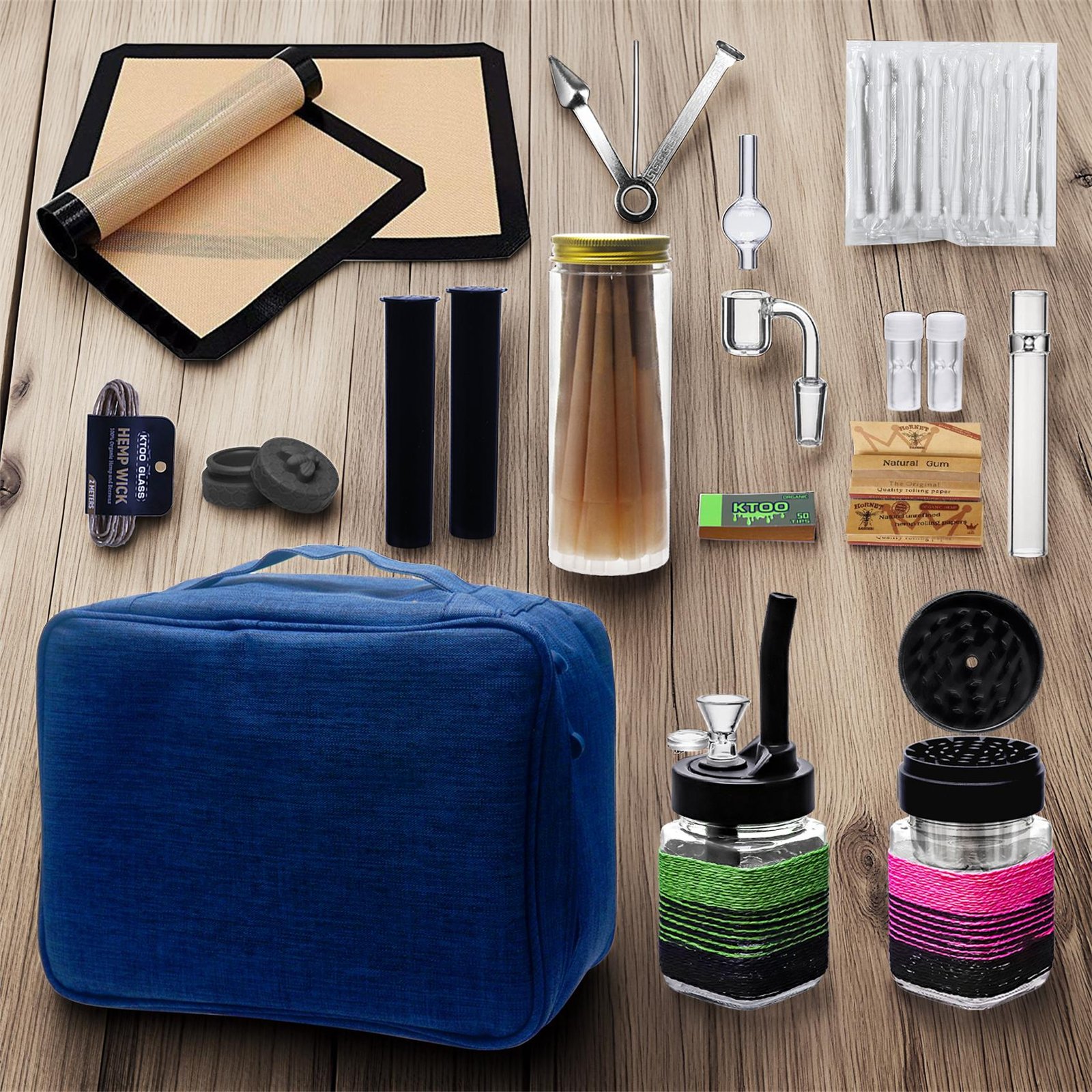 Somkers' Traveling Bag TB40001 Somkers' Traveling Bag TB40001 | 19-Piece Premium Smoker Kit - Image 1