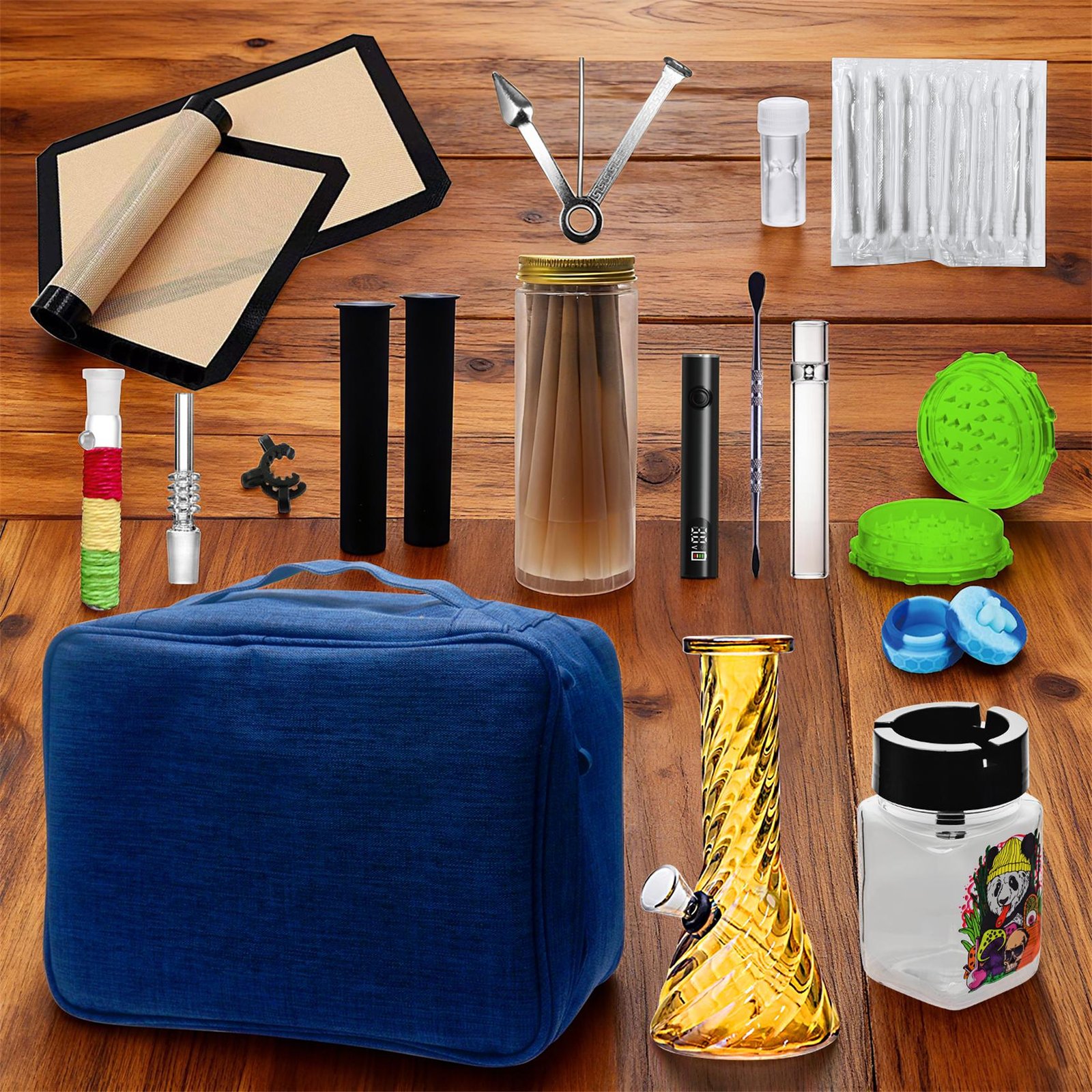 Somkers' Traveling Bag TB62001 Somkers' Traveling Bag TB62001 | KTOO Voyager Premium 19-Piece Kit - Image 1