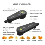 Spark Best Rechargeable Dab Pen 2025 | 7 Colors & Disposable Wax Pen, Long Battery Life - Image 2