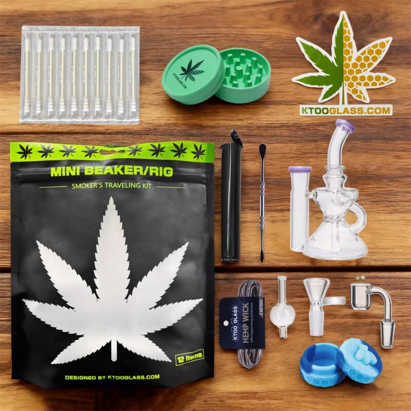 0-9 dab rig setup components and quartz banger