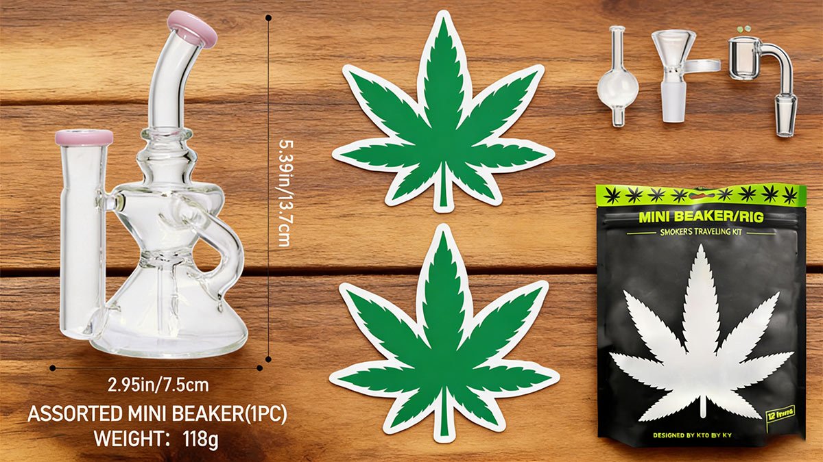 Dab rig with water chamber and percolator showing hot vapor cooling and diffusing through water bubbles.