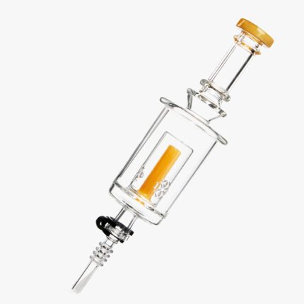 Traditional glass nectar collector with water chamber Traditional glass nectar collector with water chamber